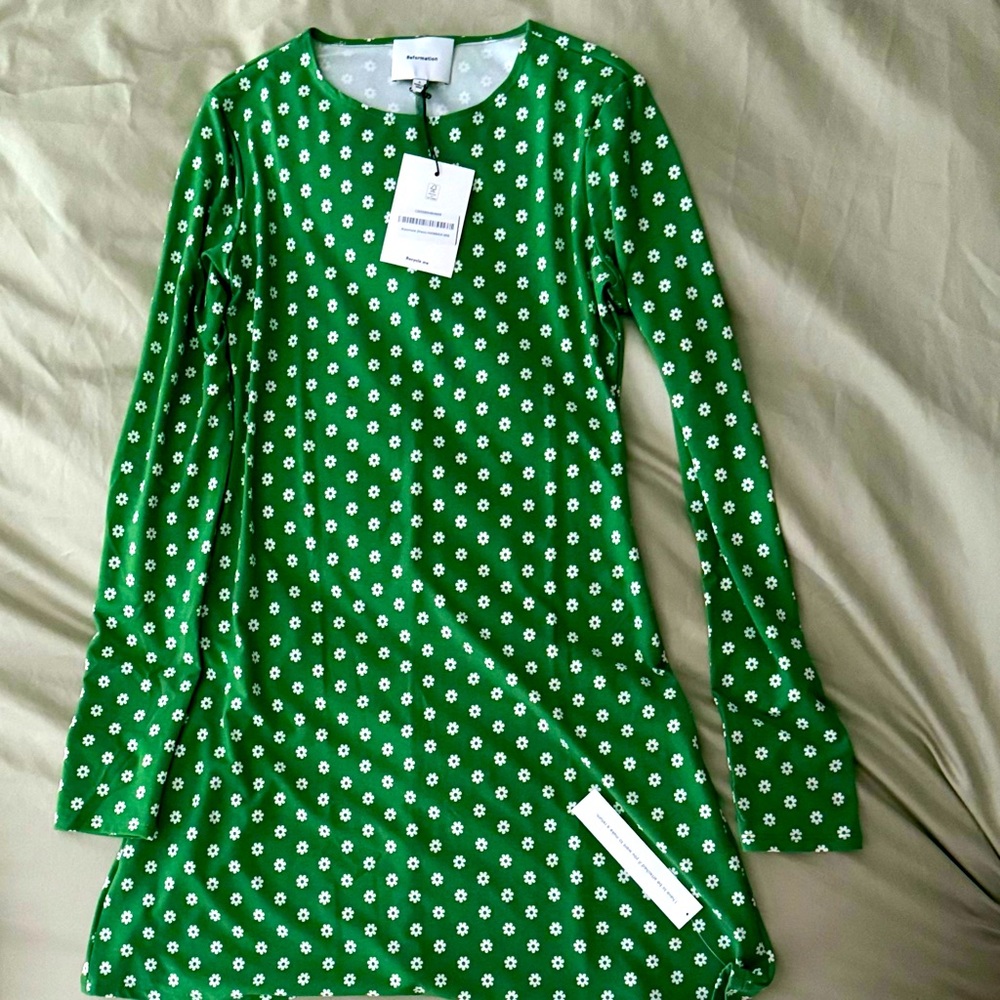 [NWT] Reformation Kenmare Dress S